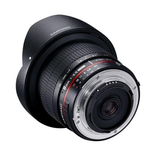 Samyang 8mm 5 - 8mm, fisheye