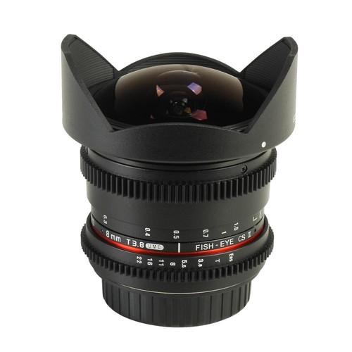 Obiettivo samyang 8mm 8 - obiettivo,