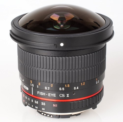 Obiettivo samyang 8mm umc - 8mm, f3.5