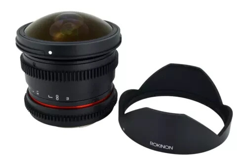 Obiettivo fisheye 8mm 8 - 8mm, t3.8