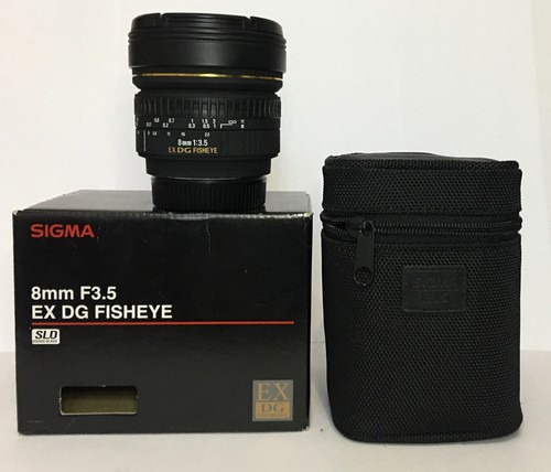 Sigma 8mm ex dg - ex,