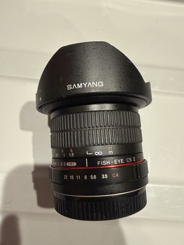 Obiettivo samyang 8mm hd - obiettivo,