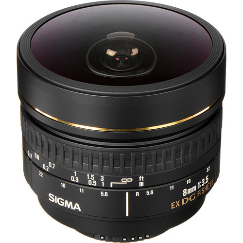 Sigma 8mm ex dg - 8mm,