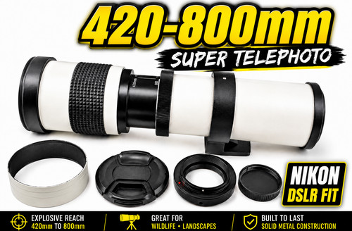 Nikon dslr fit 420 800 - dslr, 420-800